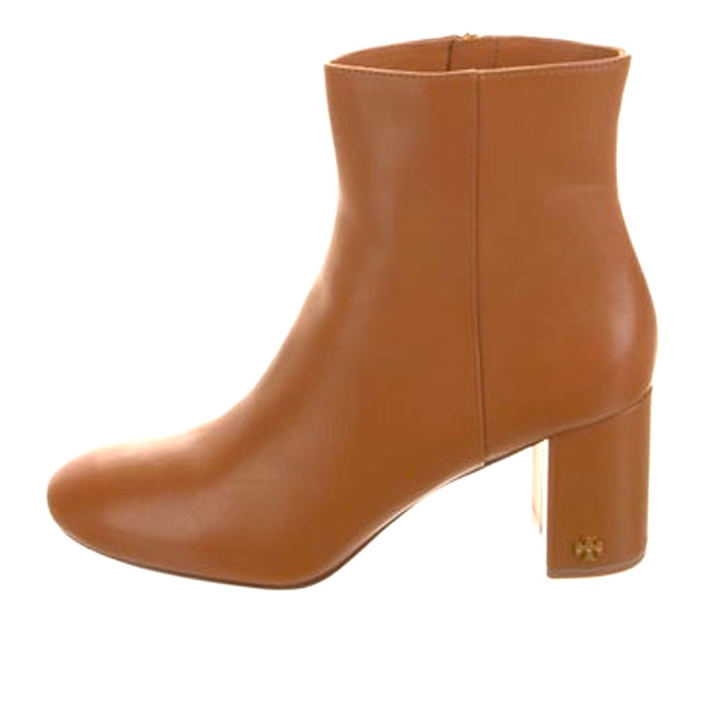 Tory Burch camel ankle heel boots